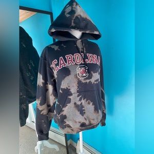 Champion USC Gamecocks Bleach Died Sweatshirt